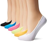 Algopix Similar Product 9 - Hot Sox Womens 6 Pack Solid Invisible