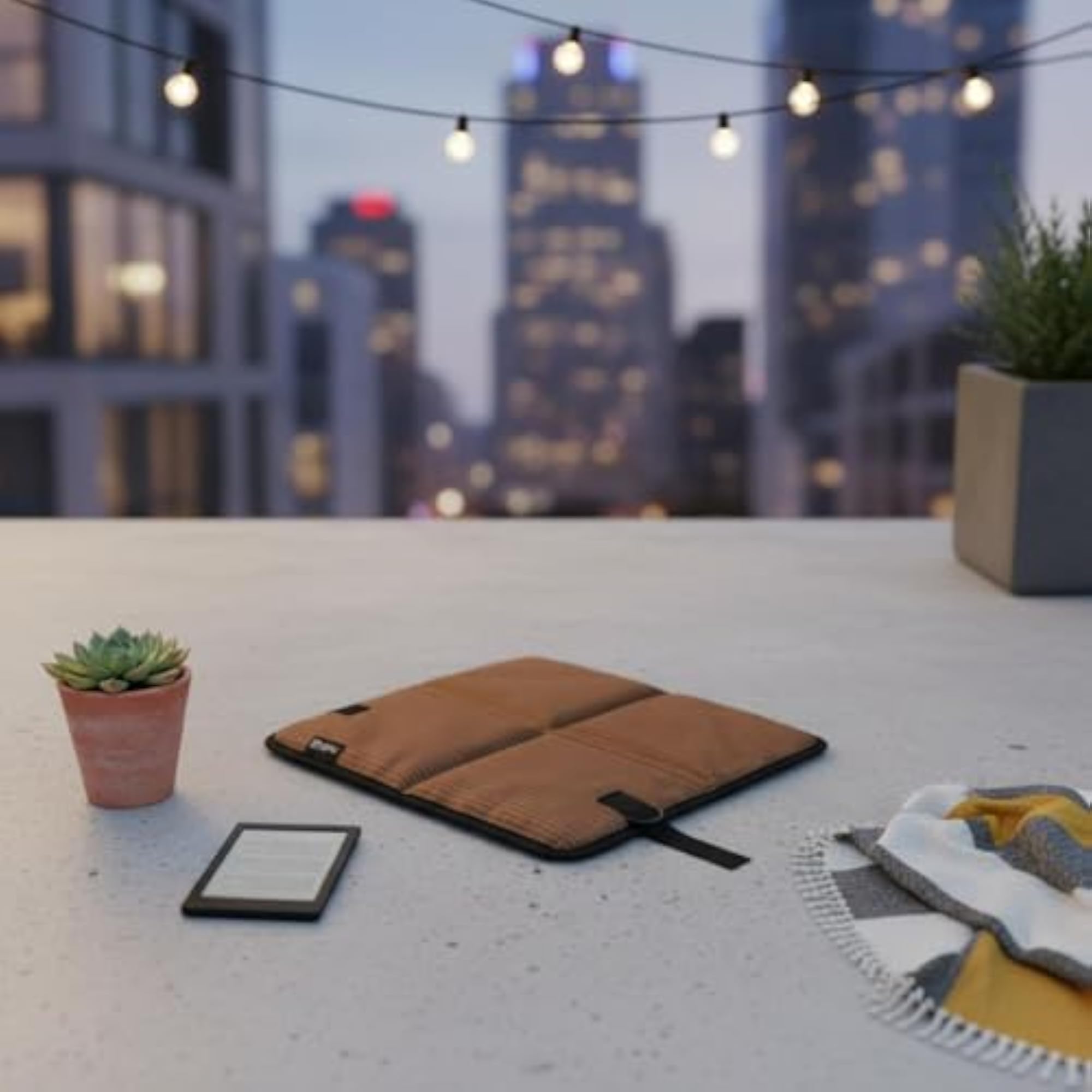 Tear-Resistant Foldable Seat Cushion for Outdoor Use