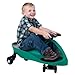 Wiggle Car Ride On Toy - No Batteries, Gears or Pedals - Twist, Swivel, Go - Outdoor Ride Ons for Kids 3 Years and Up by Lil' Rider (Green)