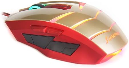 Side view of the Sunsonny SM-8610-6D mouse, showing the two side buttons.