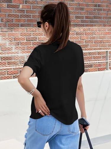 Image of THE DRY STATE Women Cotton Half Sleeve Round Neck Tshirt