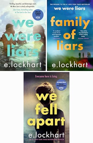We Were Liars Series – 3 Book Collection Set by E. Lockhart ( We Were Liars, Family of Liars, and We Fell Apart)