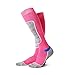 LahAd KompressionsstrüMpfe Sport Herren Stutzen Fussball Herren FußBallsocken Fussball Stutzen Herren HüTchen Fussball StrüMpfe Pro Outdoor-Sportarten pink,Medium