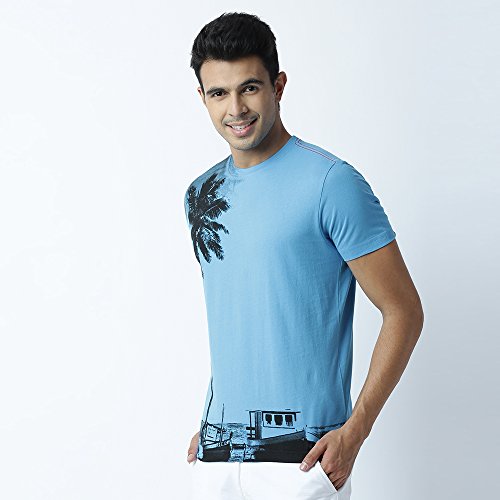 Image of HUETRAP Men's Beach Zest Printed T-Shirt