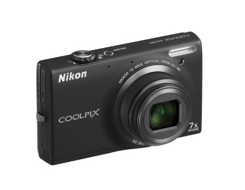 Nikon Coolpix S6150 Appareil photo numérique compact 16 Mpix Ecran 3 Zoom optique 7x Noir