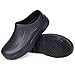 SensFoot Non Slip Work Shoes Unisex Slip Resistant Chef Shoes Slip On (6.5 M US Women / 4.5 M US Men)