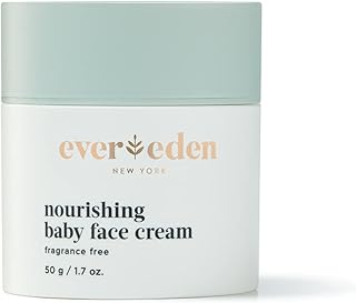 Evereden Nourishing Baby Face Cream 1.7 oz | Clean and Natural Baby Care | Non-toxic and Fragrance Free | Plant-based and ...