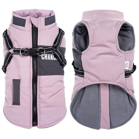 Oslueidy Waterproof Dog Winter Jacket Cover