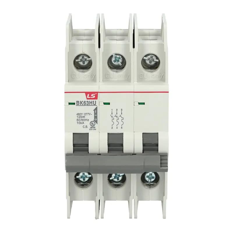 LS Electric BK63HU MCCB 3P C50A - 3-Pole Molded Case Circuit Breaker for Industrial Power Distribution