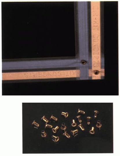 Cir-Kit Concepts Dollhouse Miniature Small Hollow Eyelets, Pkg of 20