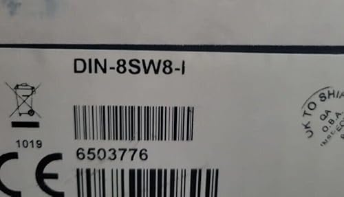 Crestron DIN-8SW8-I DIN Rail High-Voltage Switch with Digital Inputs