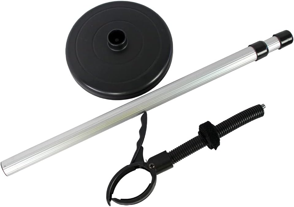 360 Degree Rotating Lazy Hair Dryer Stand Easy to Install Rack Hand Bendable Neck Release Hands