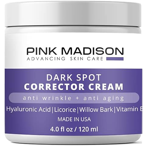 Anti Aging Dark Spot Corrector Cream for Face & Body - Made in USA - Skin Nourishing Age Spot Remover Women Men 4 OZ Cover
