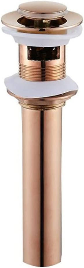 Brass Basin Drain Strainer Vessel Sink -up Drainer with Overflow Bathroom Accessories