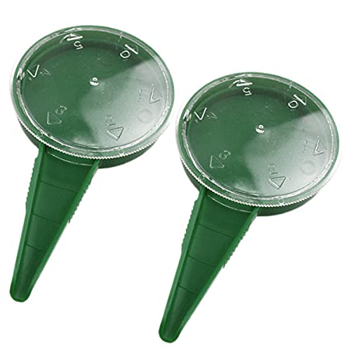 LuLiyLdJ - Dispensador de Semillas de Jardín (2 Piezas), Sembradora Con Bandeja, 5 Juegos de Herramientas de Jardinería (Verde y Verde Oscuro)