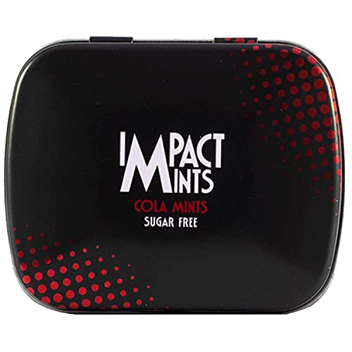 Image of IMPACTMINTS Sugar-Free Mints Cola Flavor 14G, For Everlasting & Pleasant Breath, Product Of Germany, Pocket Friendly Mints In Classic Tin Packaging (Pack of 2)