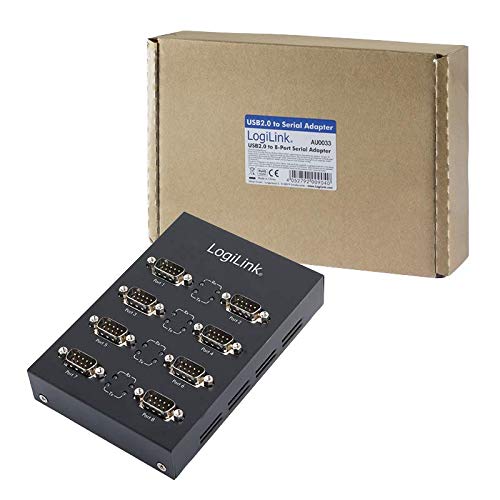 LogiLink AU0034 Adattatore USB 2.0 A Seriale RS-232, Cavo Di Interfaccia Per PC - 3