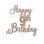 25 Is Kind Of A Big Dill Happy Birthday Cake Topper Divertidas