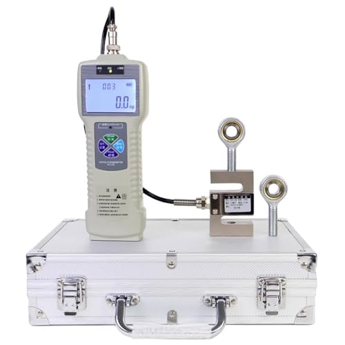 COYEUX Digital Force Gauge, 3 Measurement Units N, Kg, Lb, with Real-time/Peak Mode & Data Output, with External Sensor, for Electronics,building Hardware