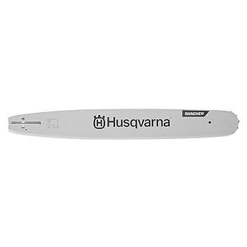 ばー Amazon.com: Husqvarna 20 in. X-Force Chainsaw Bar, 3/8