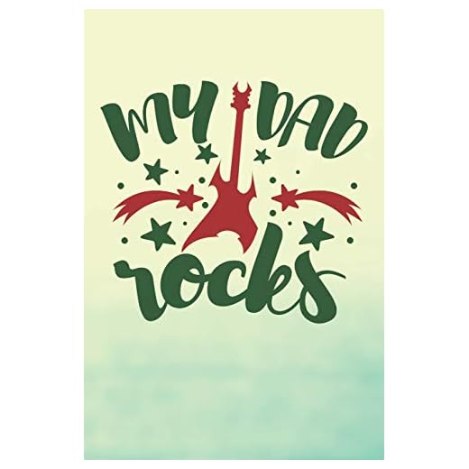 My Dad Rocks: My Dad Hero (6x9 Daddy Journal)
