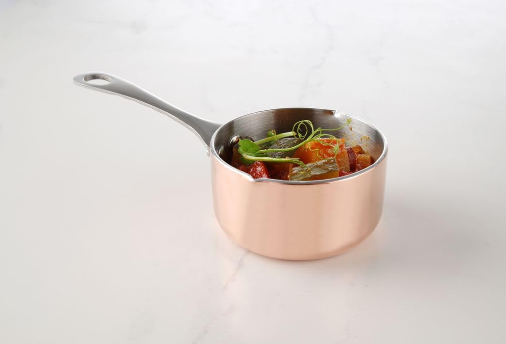 HENDI 607022 Casseroles miniatures avec bec verseur