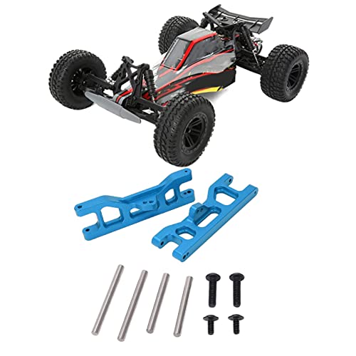 Para braços dianteiros 110 RC, design prático decorativo poroso liga de alumínio RC braços dianteiro