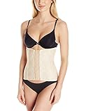 Flexees Women's Maidenform Lace Wastnipper, Latte Lift, Large