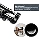 Celestron 21041 PowerSeeker 60AZ Refractor Telescope, Black
