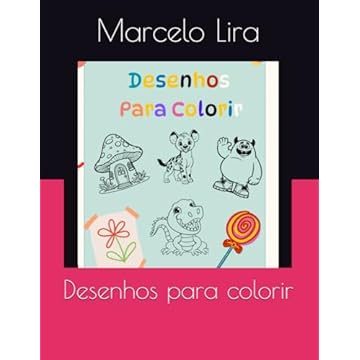Capa do livro Desenhos para colorir (Portuguese Edition)