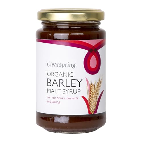 Clearspring Organic Barley Malt Syrup | 300g | Alternative to Refined Sugar | Deep Rich Flavour | Fat Free | Vegan | Reusable Zero Waste Packaging