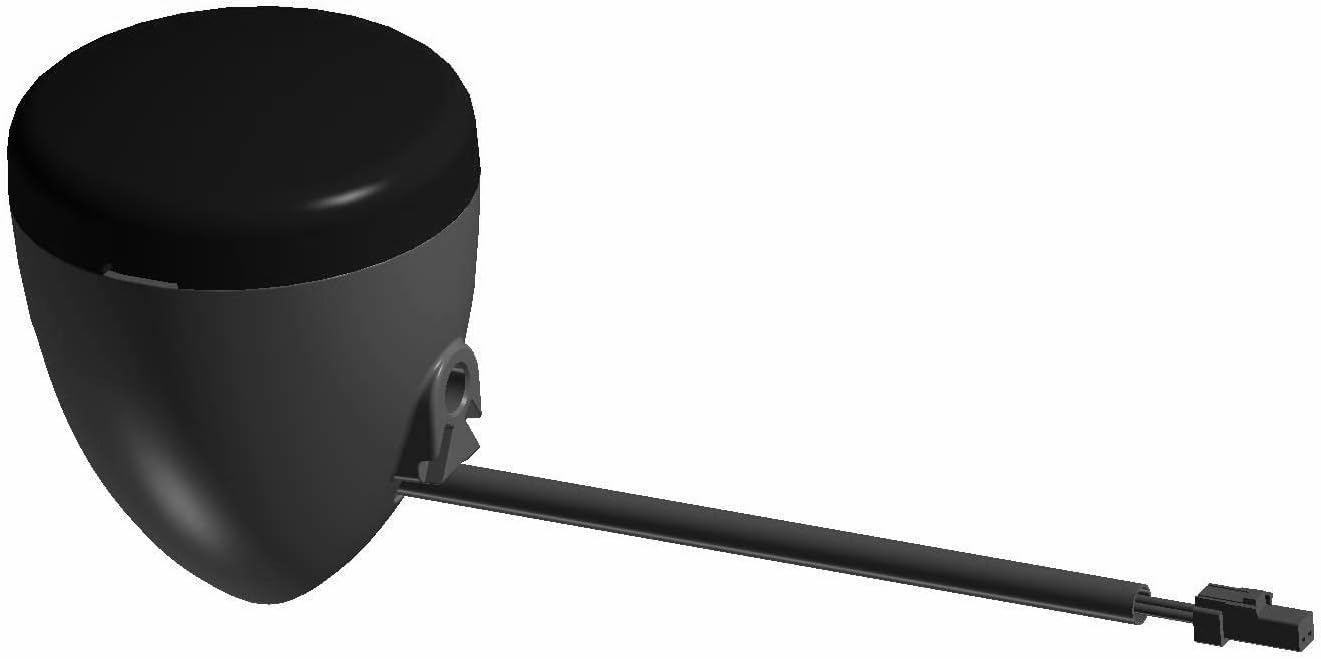 Indian Motorcycle Turn Signal, Rear, Cruiser Black, Genuine OEM Part 2414181-266, Qty 1
