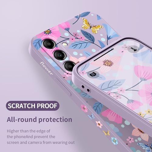 Coque Galaxy A15 5G motif floral créatif pour sublimer votre style au quotidien