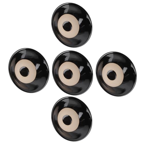 MAGICLULU 5 Piezas cuenco de vino de arcilla tazón de sopa bol bochas tazones de aperitivo recipientes para alimentos tazón de comida contenedor de almacenamiento loza de barro