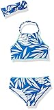 Jessica Simpson Girls' Swimwear, NEBULAS Blue, 4