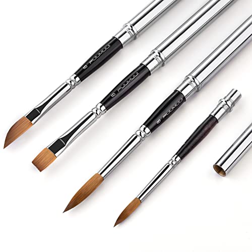 Fuumuui 0915 Sable Travel Watercolor Brushes thumb #1