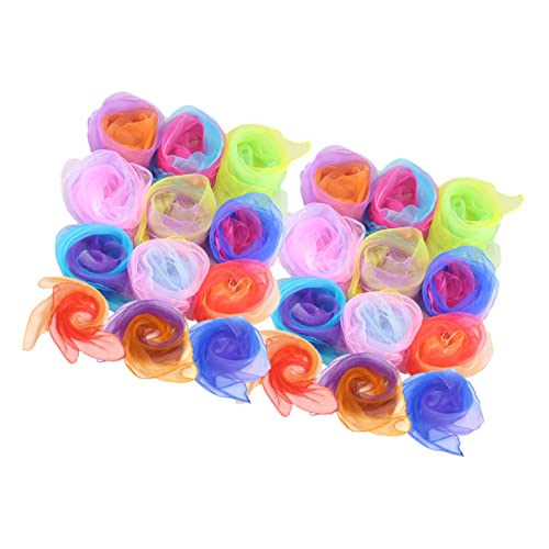 Pañuelos de seda decorativos VALICLUD con acabados suaves para actividades rítmicas