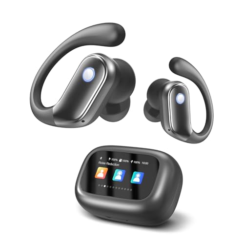 jaddsa Wireless Earbuds, Bluetooth 5.4 Sport Headphones with Smart Charging Case, ENC Noise...