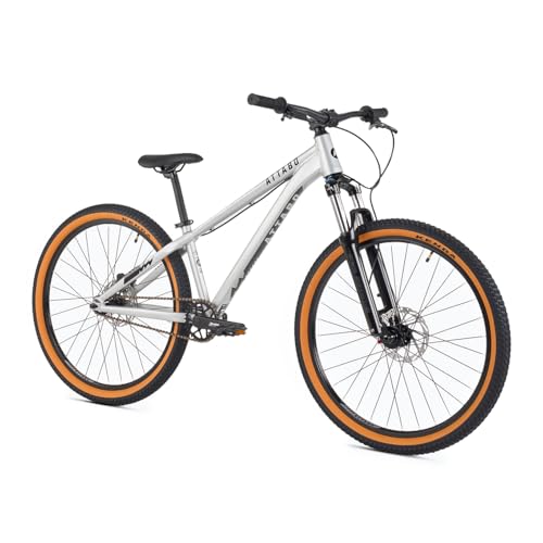 ATTABO PERT 2.0 26″ – lekka rama aluminiowa 6061, SR Suntour XCM 32 mm/100 mm, TEKTRO HD‑M275 tarcze hydrauliczne, kierownica Zoom 720 mm, Single‑Speed, opony Kenda 26 × 2,125″