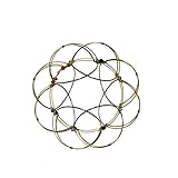 Golden Mandala Lotus Flower Flexible Sphere Office Desk Fidget Toy Anxiety and Stress Relief Intellectual Puzzle Bracelet