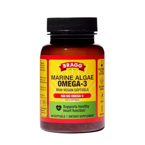 BRAGG Marine Algae Omega-3 Capsules