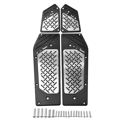 Repose-pieds scooter ADV350 pédales noires pour Honda ADV 350 2022-2024