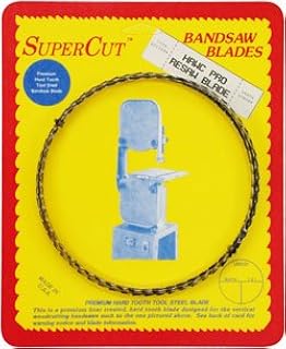 SuperCut B92.5H12T3 Hawc Pro Resaw Bandsaw Blade, 92-1/2" Long - 1/2" Width; 3 Tooth