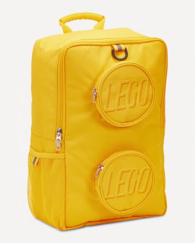 LEGO LEGO Brick Sac à dos Violet, Orange flamme, One Size, Sac à dos brique