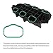 HiSport MS97204 Intake Manifold Gasket Set Upper & Lower - Compatible with 3.6L 2011-2020 Dodge Avenger Journey Charger Grand Cherokee Chrysler 200 300