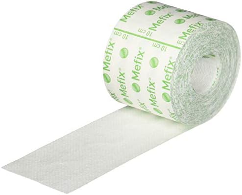 Mefix Self-Adhesive Fabric Tape, Dressing Fixation Fabric Tape, Secures Gauze, Tubes, Cannulas and More to User's Body, Size 2" (5cm) Wide x 11 Yards, Single Roll