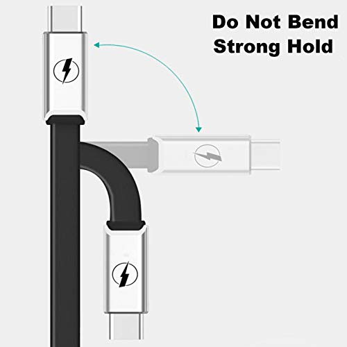 Image of SOOPII Premium USB Type-C Cable | Fast Charging | Fast Charging & Quick-Speed Data Transfer | Slim & Lightweight Design, Compatible with Mobile Phones, Tablets, and Type-C Devices (T21-BLACK)