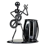 PORTE-stylo en treillis métallique : ce porte-stylo peut contenir des stylos, des gommes, des règles et d'autres petits objets.