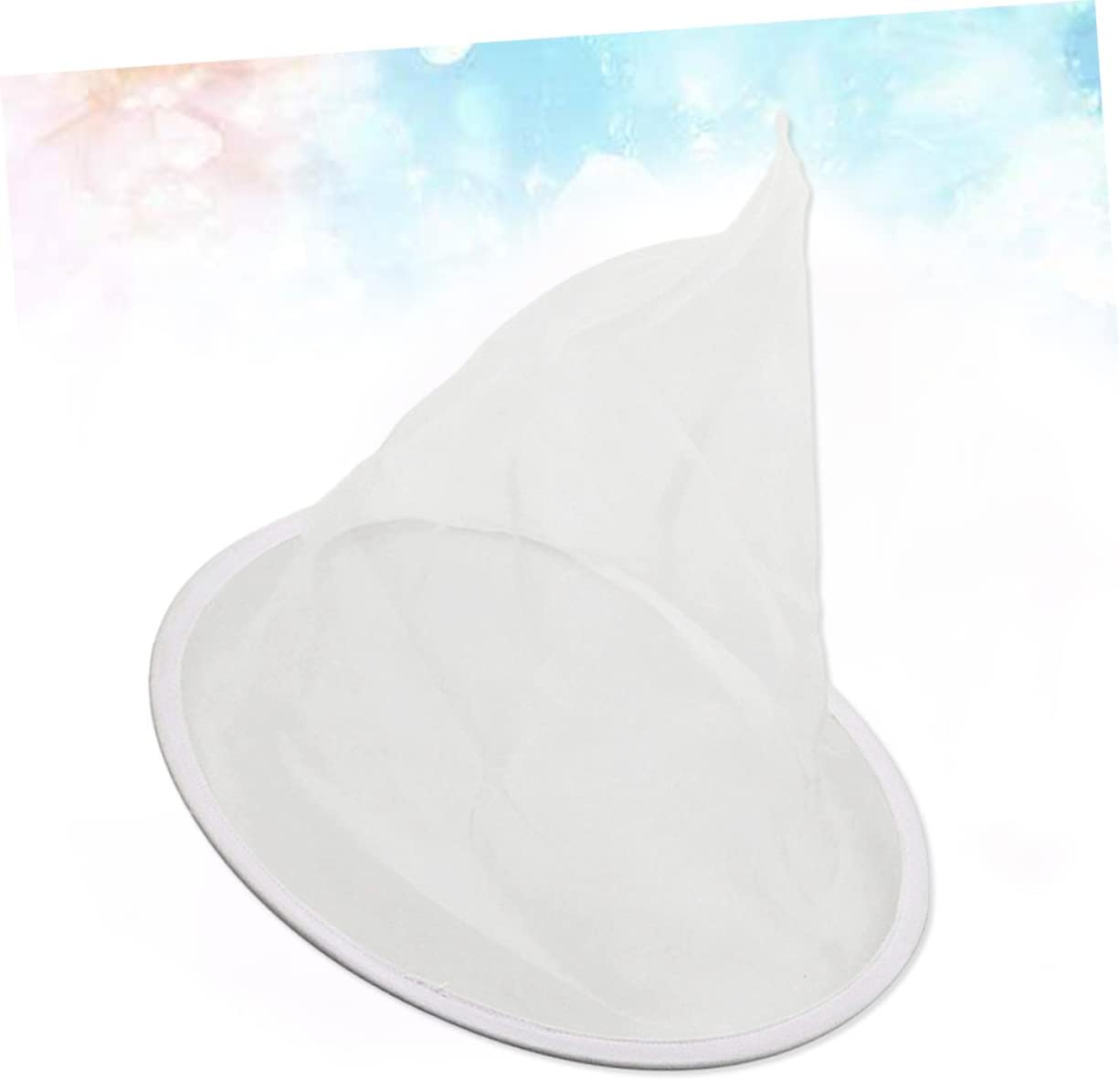 SHOWERORO Nylon Mesh Filter Bag Cone Shape Honey Filter Strainer for Home Bucket Honey Strainer