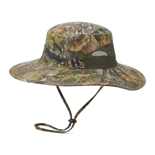 Solaris Fishing Sun Camo Hat for Women Men, UPF 50+ Sun Protection Packable Sun Hat, Thick Material Suitable for Fall Winter Outdoors Safari Activity